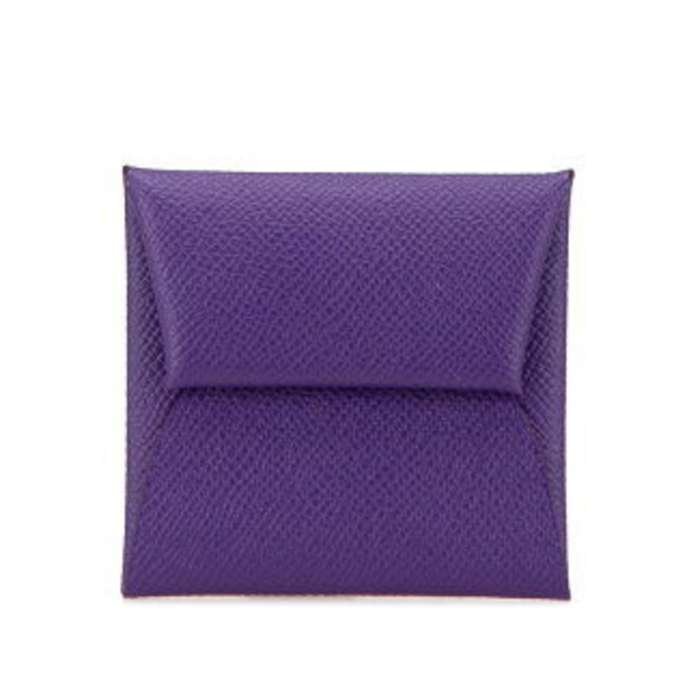 Hermes Bastia Wallet Purple Grenemonsieur s